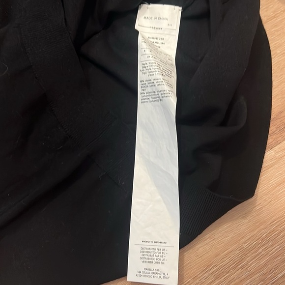 Marella Sport, Black blend, 3/4 sleeve cotton blend sweater Size - Small - Picture 12 of 15